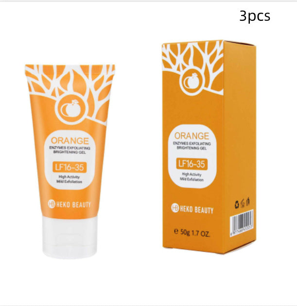 🔥 Orange Enzyme Exfoliating Gel — The Gentle Miracle Your Skin Has Been Waiting For  ( Super SALE )