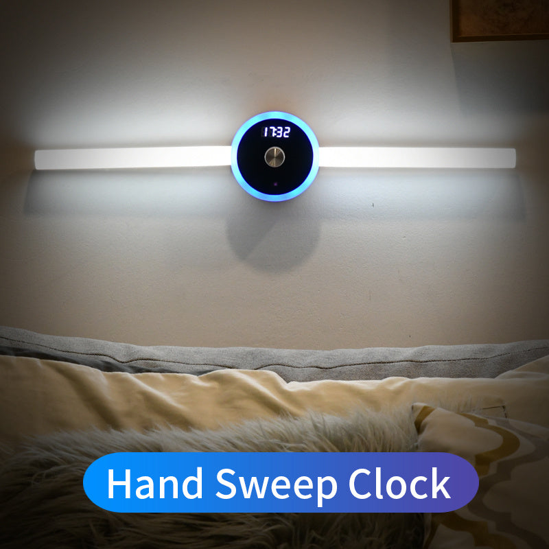 Smart LED Sensor Cabinet Light β Clock, Timer, Removable, Motion