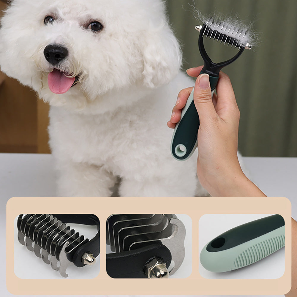 Professional Cordless Dog Grooming Kit โ Quiet Clippers for Thick Coats