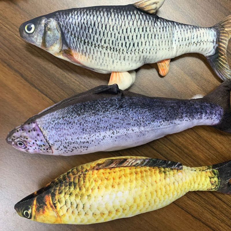 Electric Jumping Fish Toy for Pets – No Catnip Version