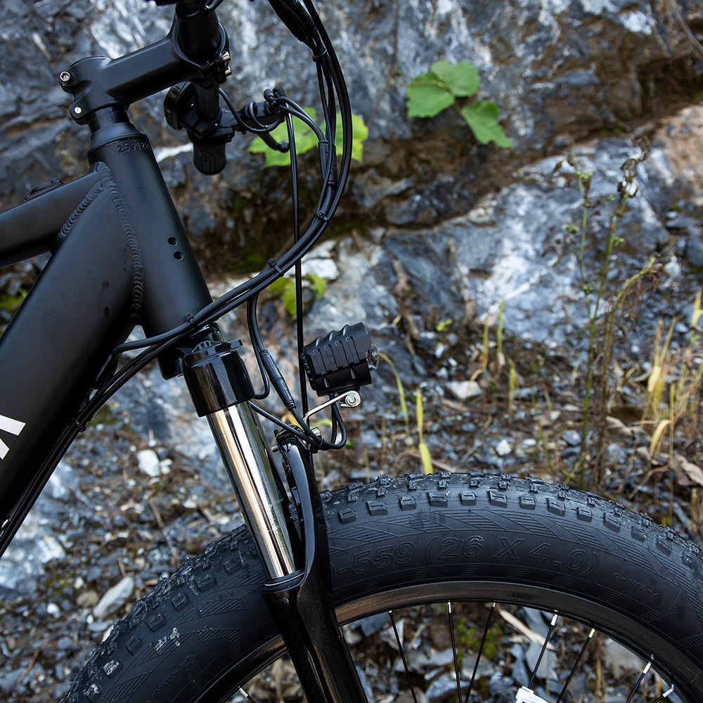1000W Fat Tire Electric Bike – Mountain, Commute, Trail, Certified
