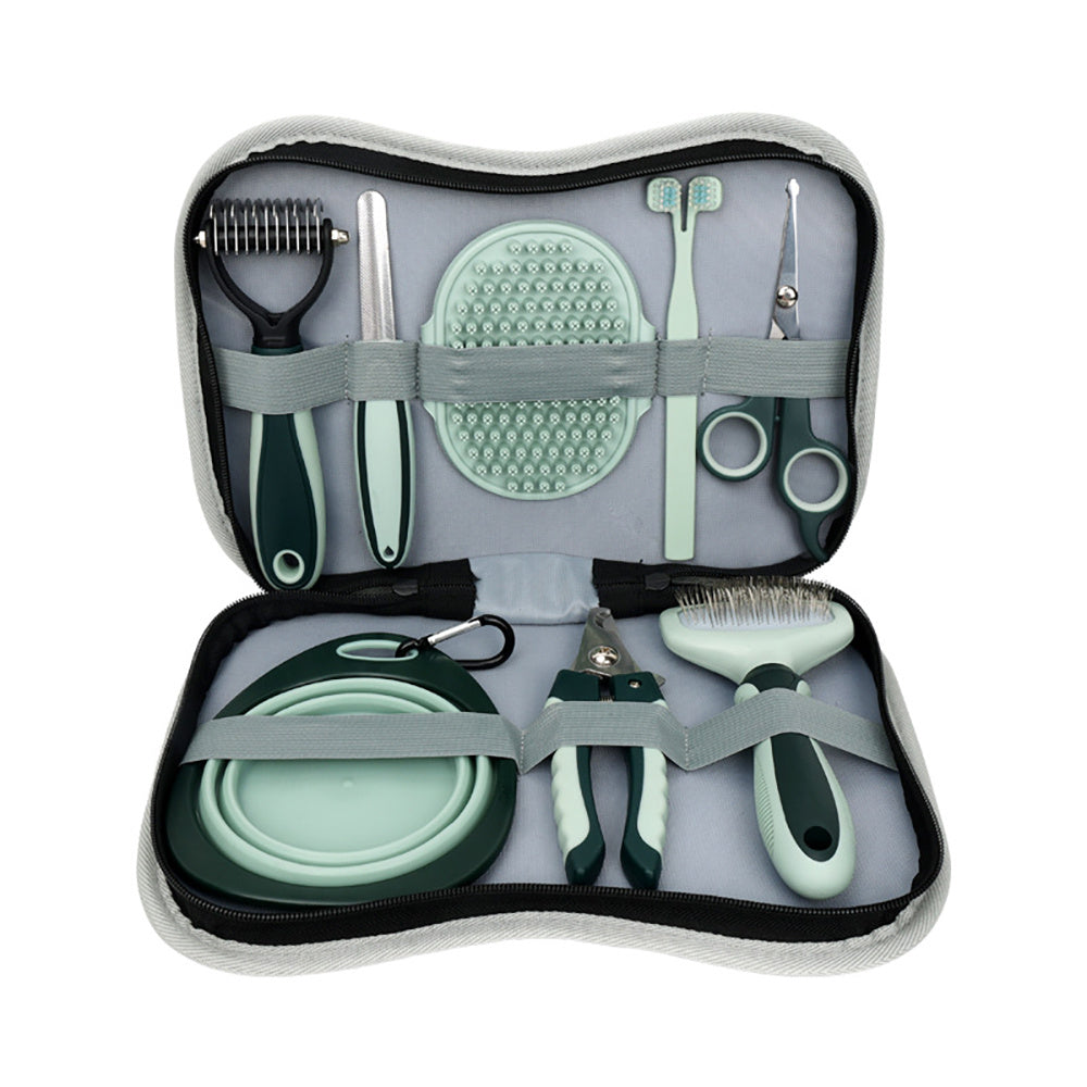 Professional Cordless Dog Grooming Kit โ Quiet Clippers for Thick Coats