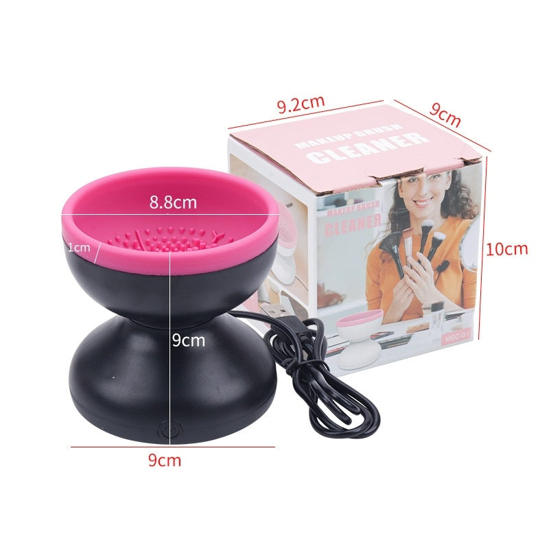 Electric USB Makeup Brush Cleaner Machine Portable Automatic Tool Set
