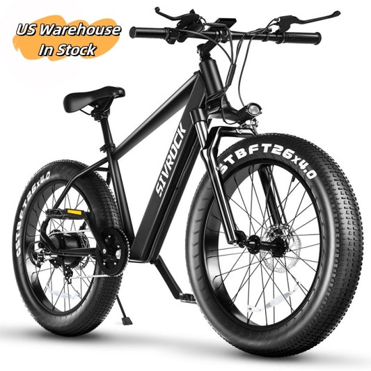 1000W Fat Tire Electric Bike β Mountain, Commute, Trail, Certified
