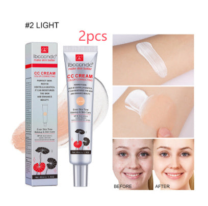 Waterproof CC Cream β Moisturizing, Correcting, Long-Lasting Makeup Base