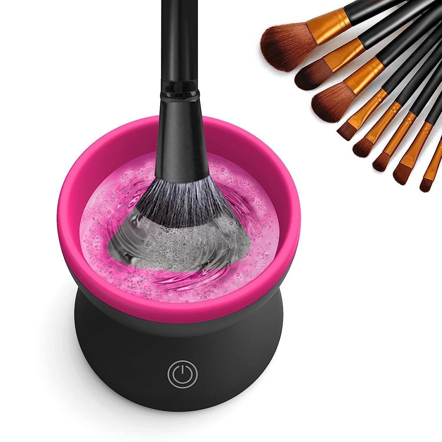 Electric USB Makeup Brush Cleaner Machine Portable Automatic Tool Set