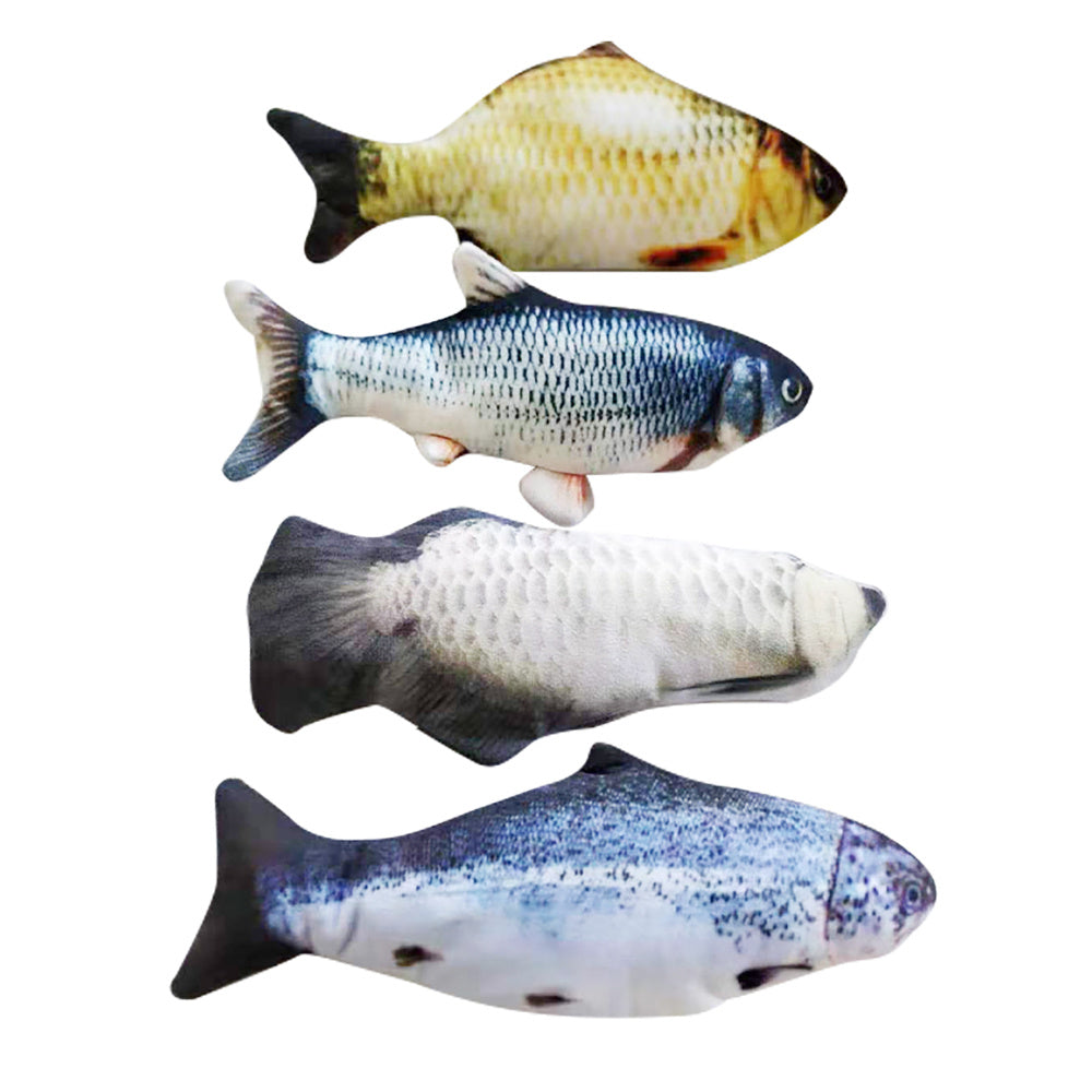 Electric Jumping Fish Toy for Pets – No Catnip Version