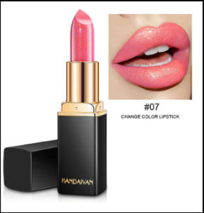 Metallic Pearlescent Lipstick Gilt Shine Color-Changing Lip Beauty