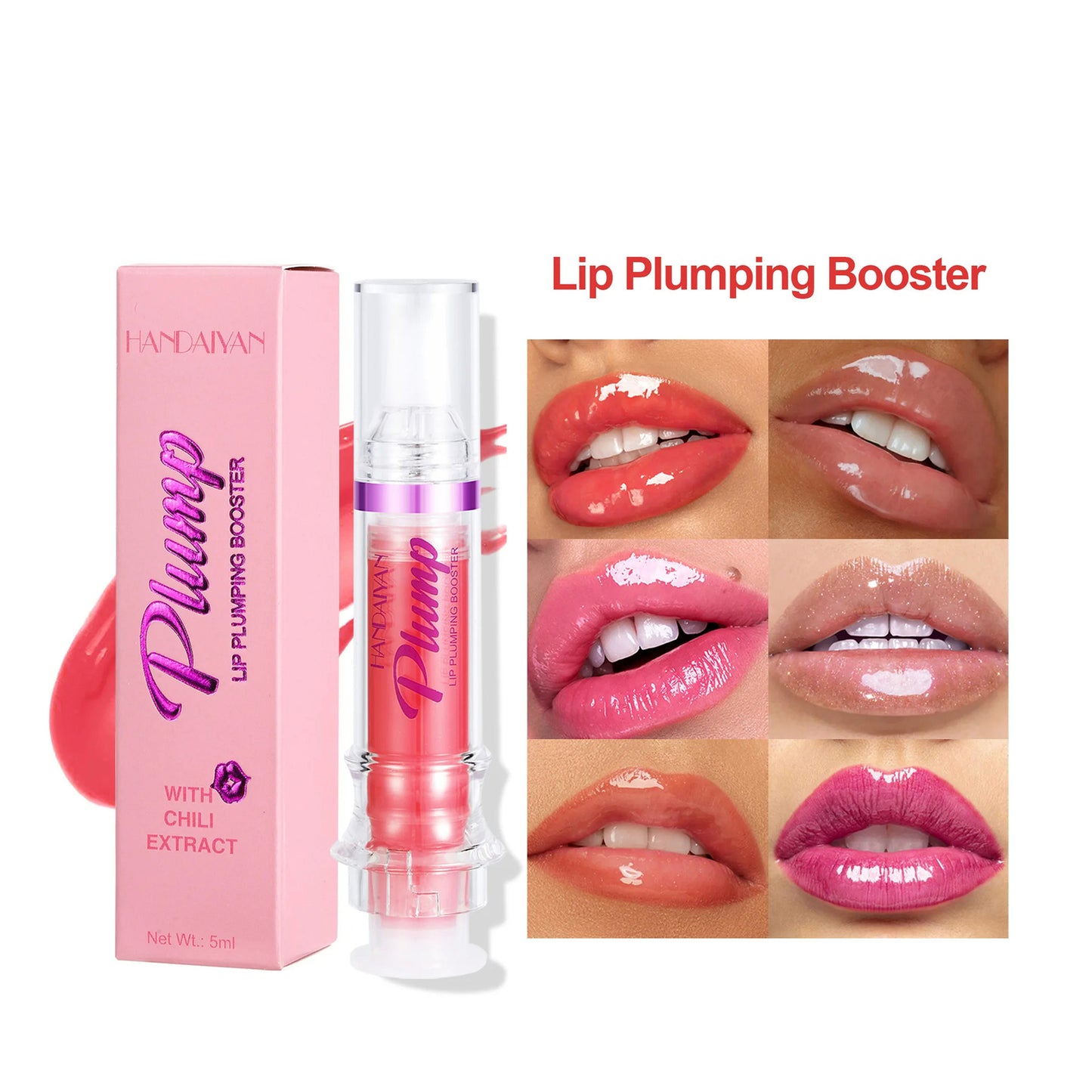Spicy Glossy Liquid Lipstick Mirror Shine Honey Tint Tube