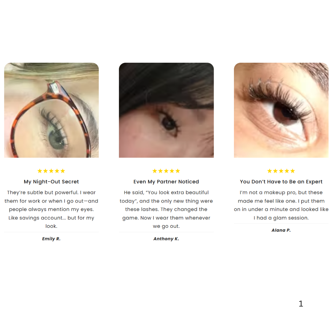 Magnetic Eyelashes Luxe Edition — Flawless Glam in Seconds