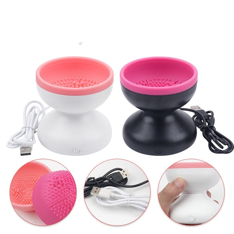 Electric USB Makeup Brush Cleaner Machine Portable Automatic Tool Set