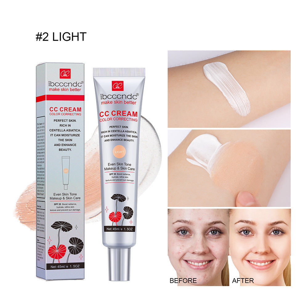 Waterproof CC Cream β Moisturizing, Correcting, Long-Lasting Makeup Base