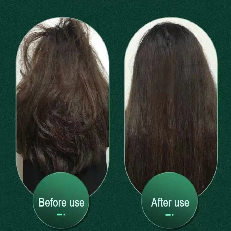 2-in-1 Hair Straightener & Curler Hot Comb Ion Brush