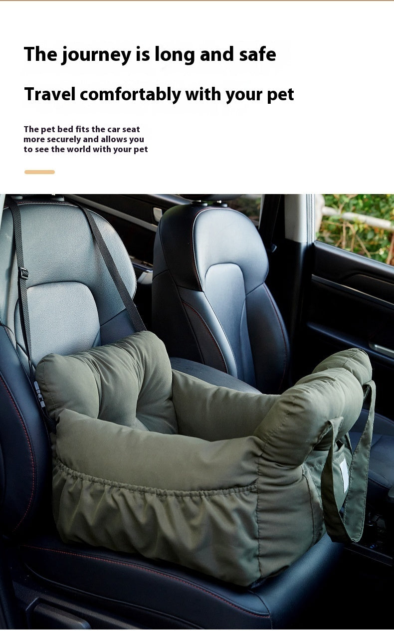 Pet Car Pet Bed Dog Safety Seat Multifunctional Dogs And Cats Pet Auxiliary Driving Supplies