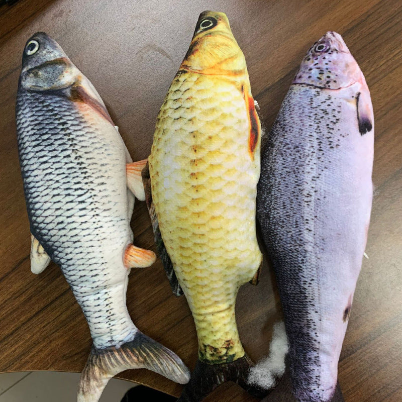 Electric Jumping Fish Toy for Pets – No Catnip Version