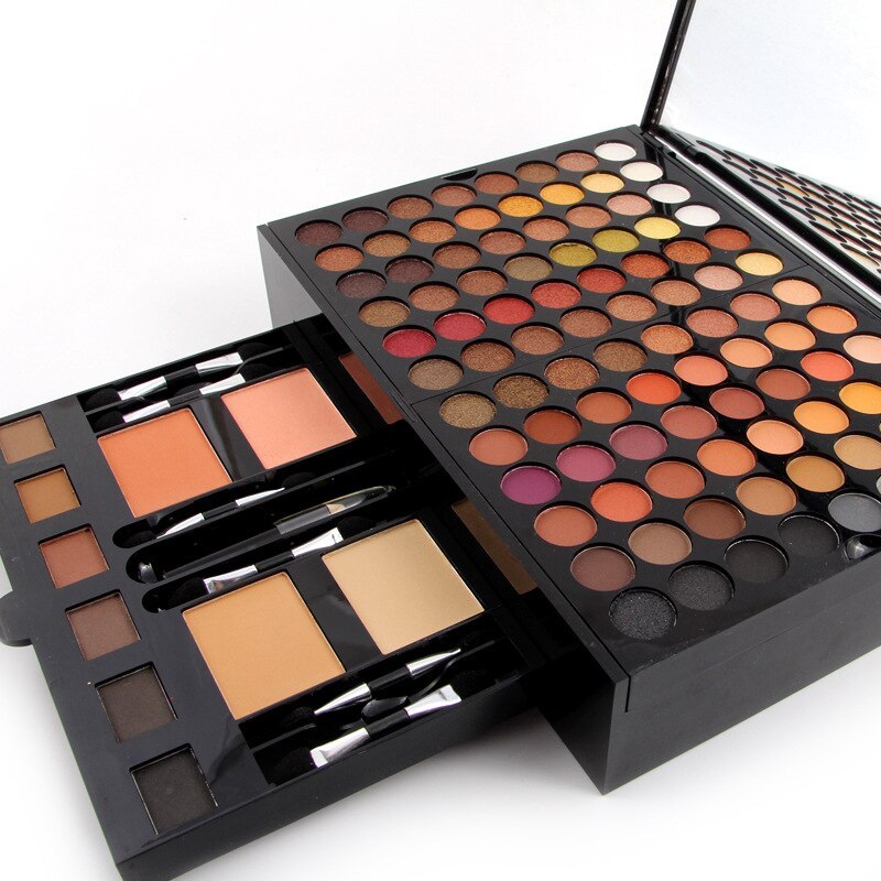 Piano Glam 180-Color Eye & Blush Makeup Palette Set